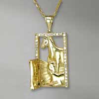 horse in the barn necklace